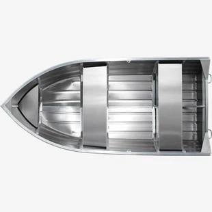 Barca a remi in alluminio da 10 piedi