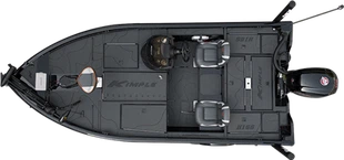 Bass Boat in alluminio da 16 piedi